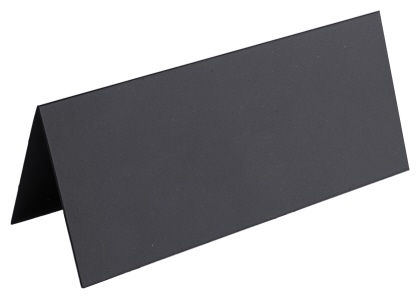 Contacto Aufsteller neutral, schwarz , Paket mit 12 Stück