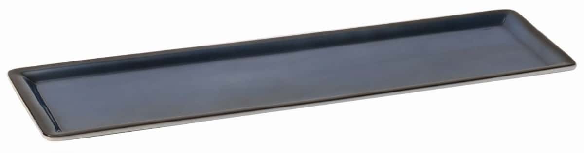 Frilich Porzellanplatte 2/4 GN, blau