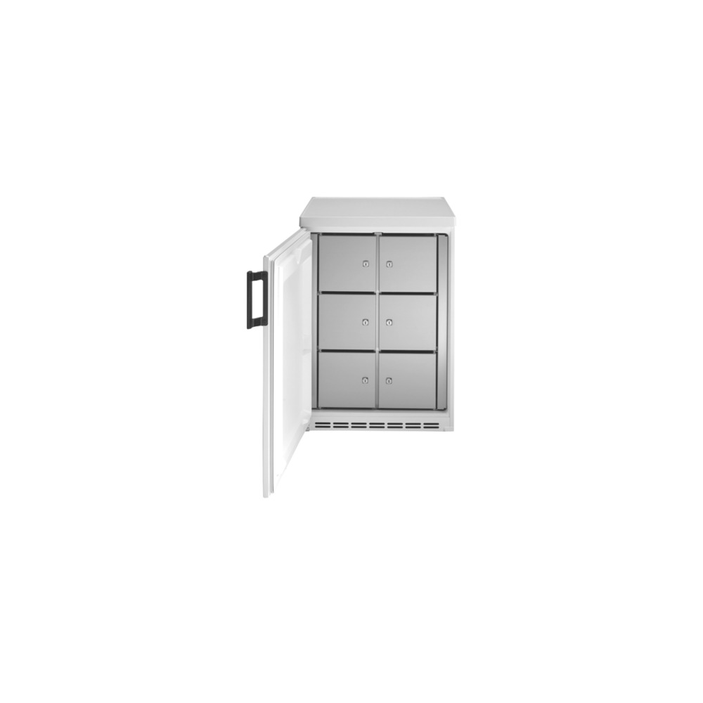 Rieber Kühlschrank Kühlschrank multipolar® 182 - 6 Fächer, Türanschlag links