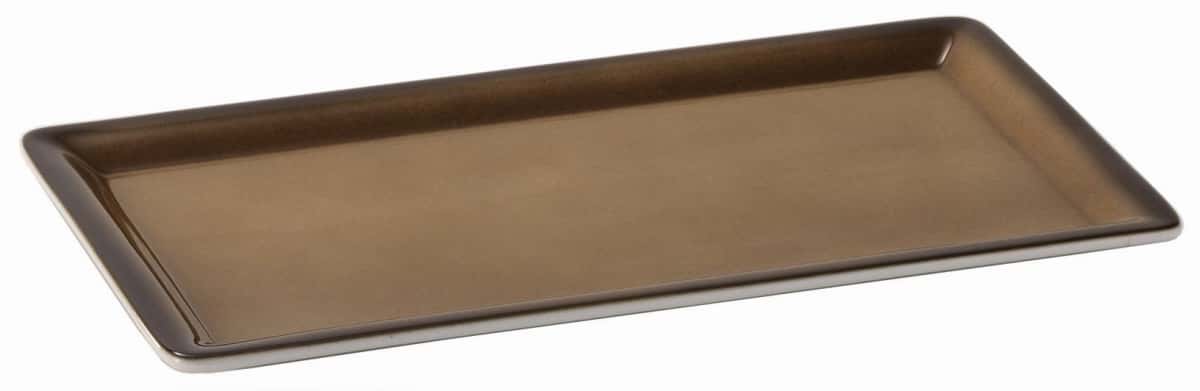 Frilich Porzellanplatte 1/3GN, caramel
