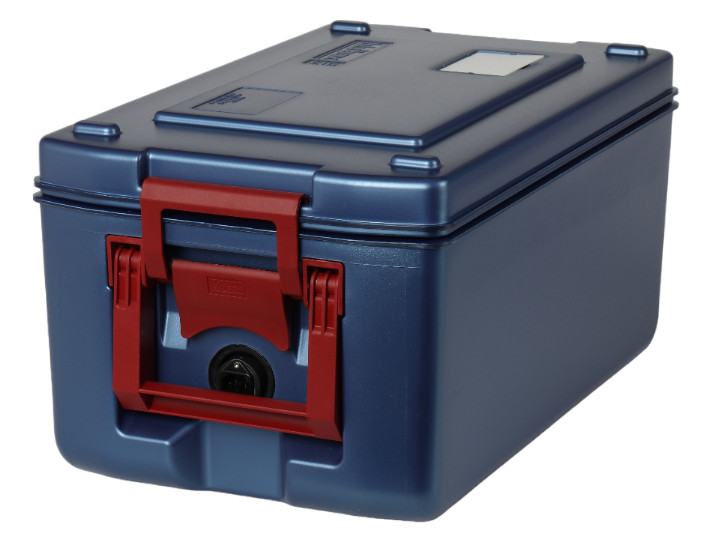 blu'line Speisentransportbox blu'box 26 plus hot, aktiv beheizt, Polypropylen 