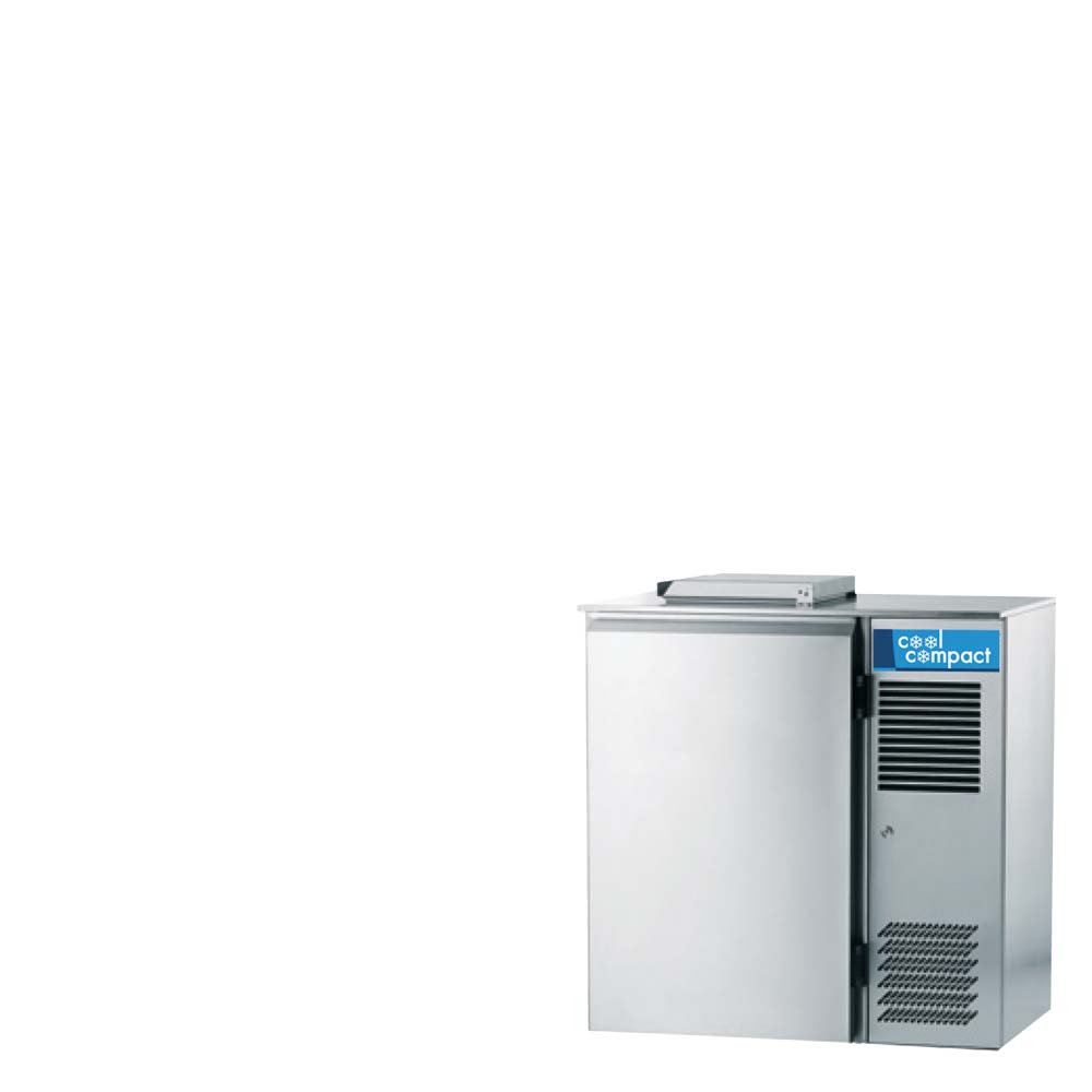 Cool Compact Abfallkühler 1 x 120 Liter EK, R290,  mit Kühlmaschine 