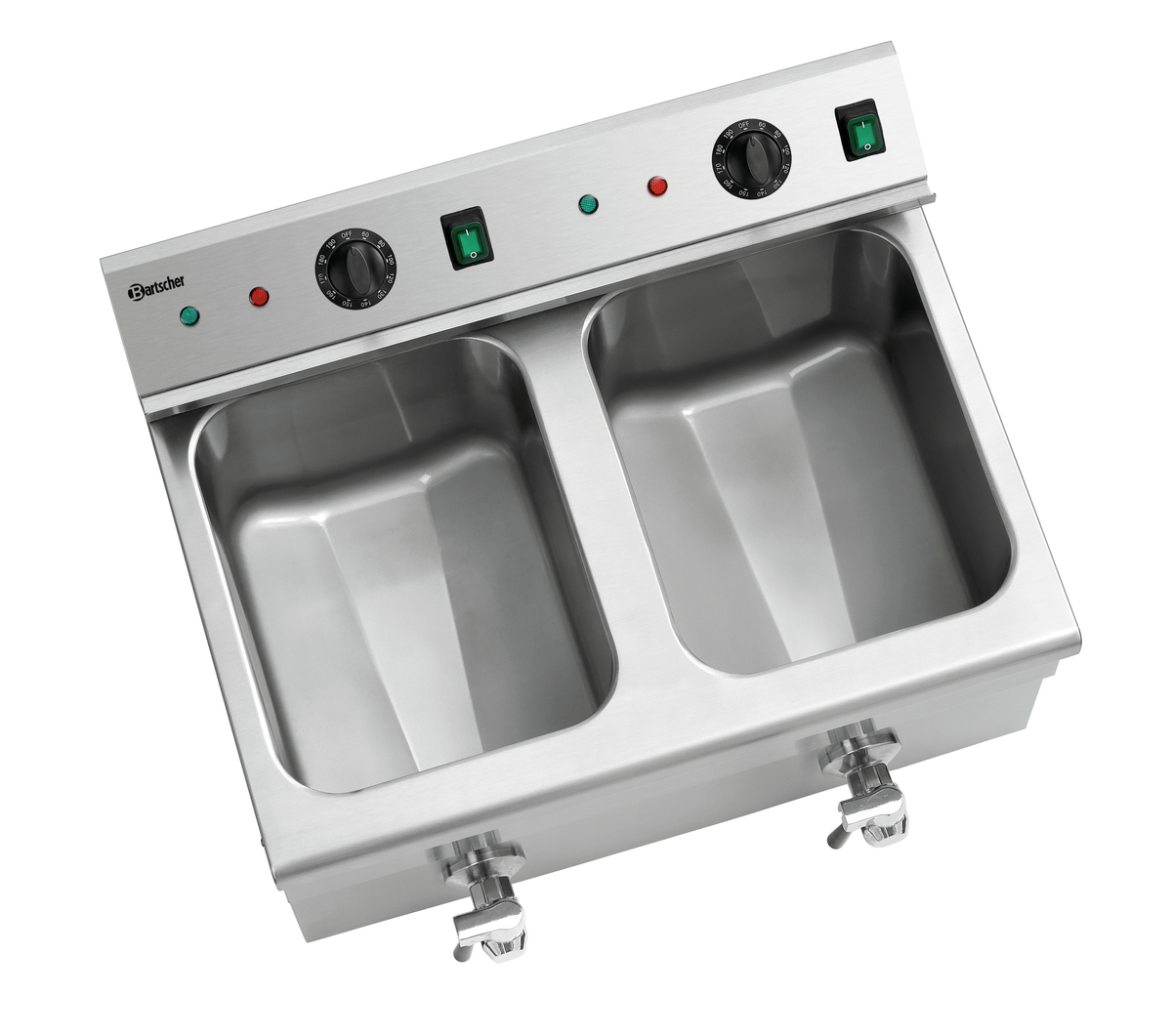 Bartscher Induktions-Fritteuse 2x8L Plus - Profiqualität