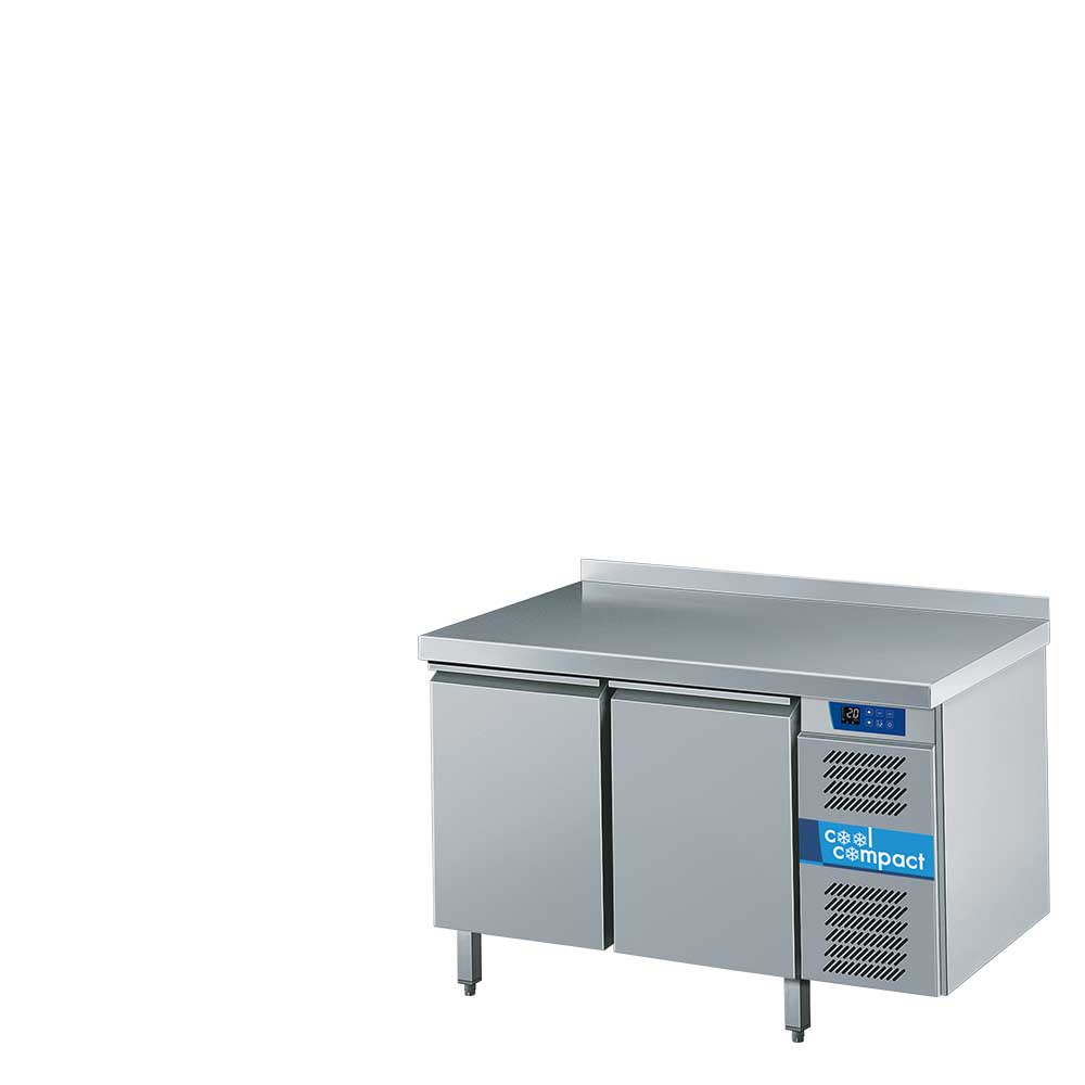 Cool Compact Kühltisch 2 x GN 1/1 "MAGNOS" R290, 2-türig, mit Kältemaschine