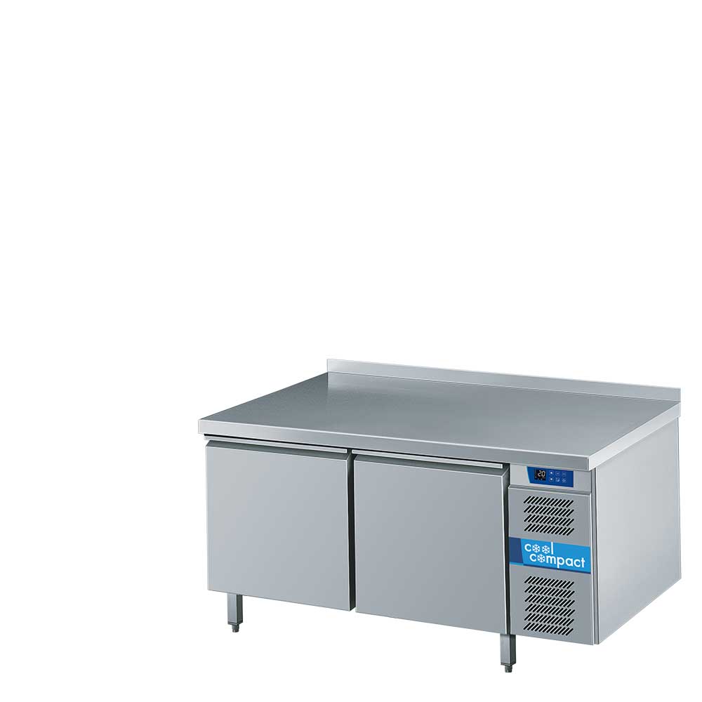 Cool Compact Backwaren-Kühltisch 2 x 40 / 60, 2-türig, mit Kältemaschine