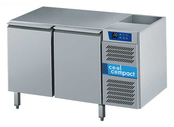 Cool Compact Kühltisch 2 x GN 1/1, 2-türig, mit Kältemaschine