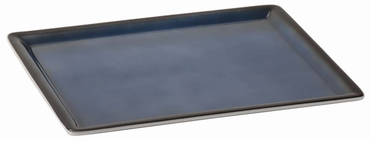 Frilich Porzellanplatte 1/2 GN, blau