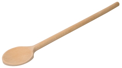 Contacto Holz-Kochlöffel, rund 24 cm
