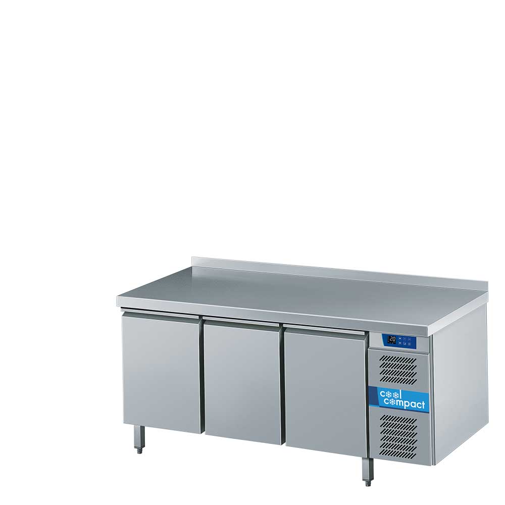 Cool Compact Kühltisch 3 x GN 2/3, 3-türig, mit Kältemaschine
