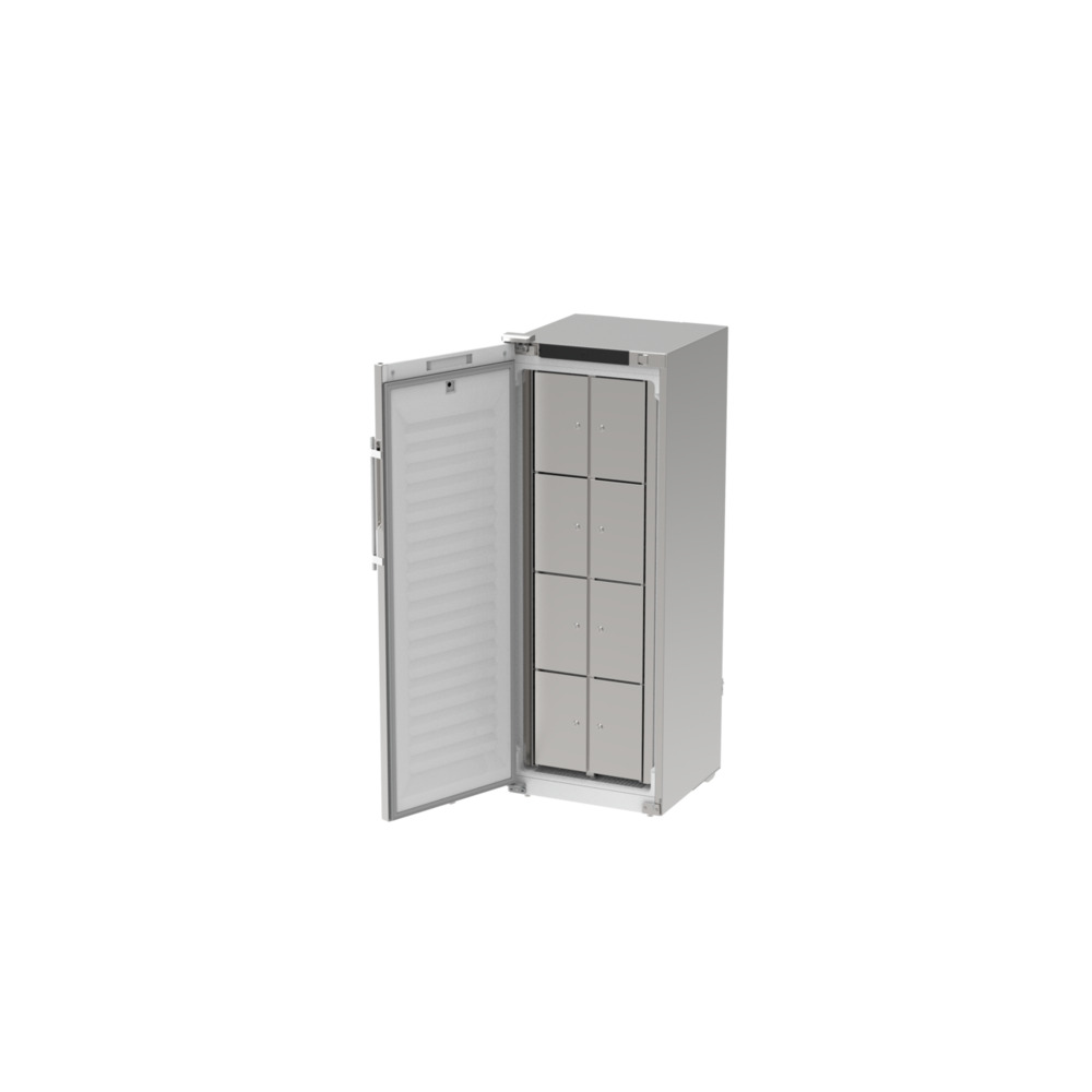 Rieber Kühlschrank Kühlschrank multipolar® 380 - 8 Fächer, Türanschlag links