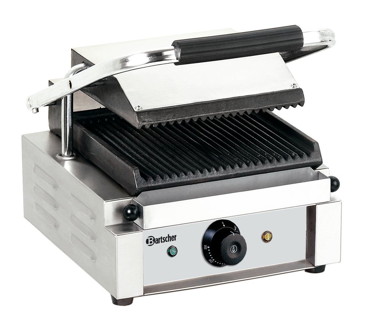 Bartscher Kontaktgrill 1800 1R - Edelstahl Gastro Grill