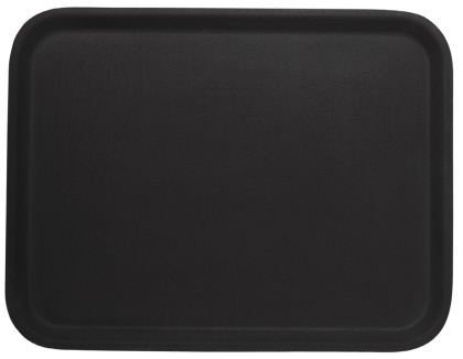 Contacto Tablett, 36 x 46 cm, schwarz 36 x 46 cm, schwarz, rutschfest