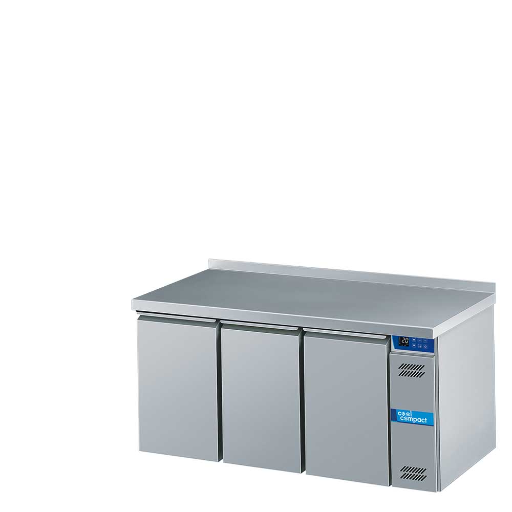 Cool Compact Kühltisch 3 x GN 1/1, 3-türig, für Zentralkühlung