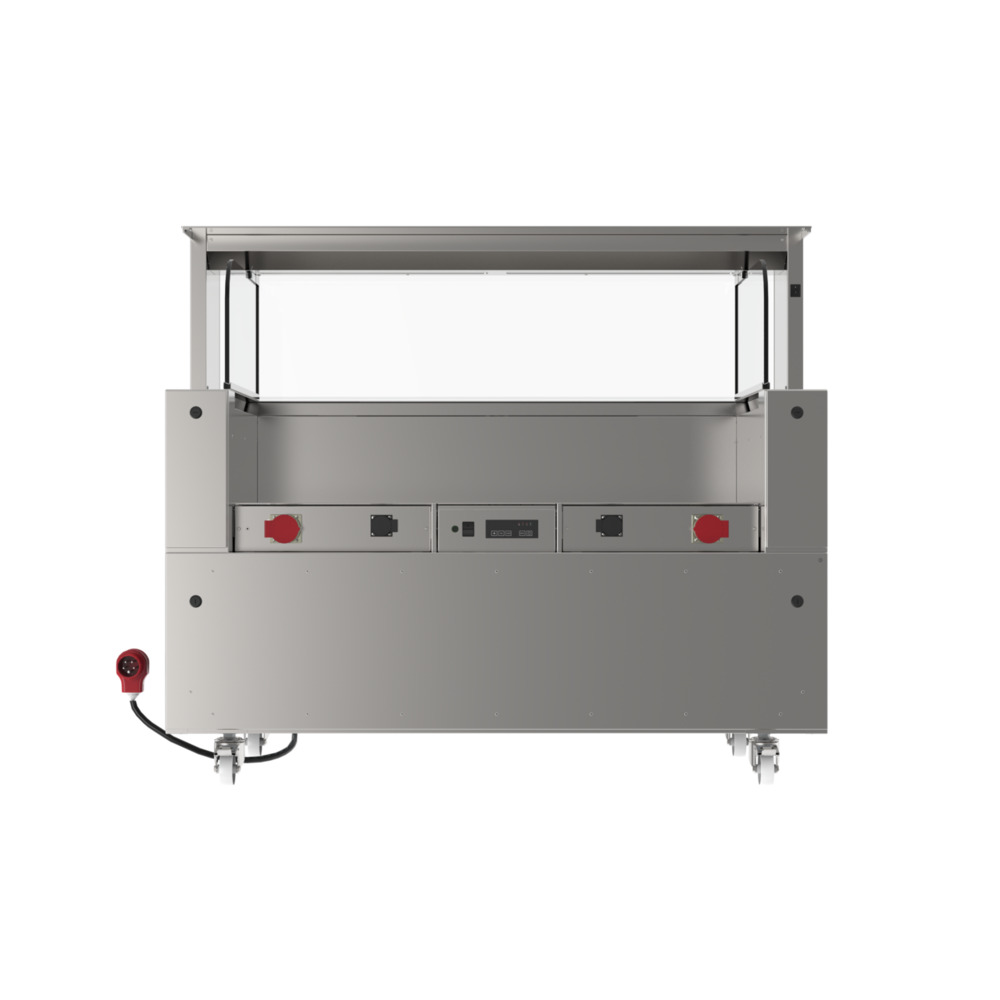 Rieber Frontcooking-Station acs 1500 d3 - Aufsatz - 3x varithek®