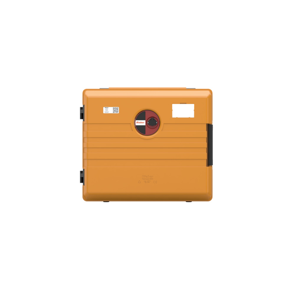 Rieber thermoport® K 6000 A-FLAT-umluftbeheizt-orange, Polypropylen