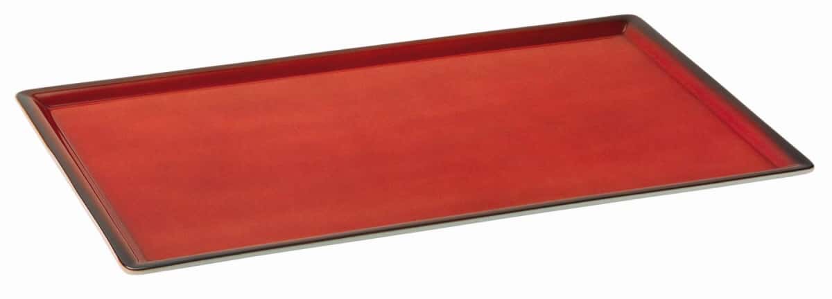 Frilich Porzellanplatte 1/1 GN, rot