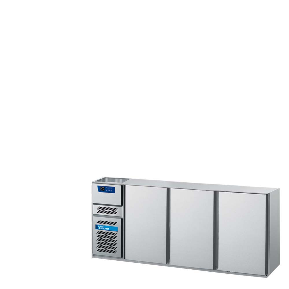 Cool Compact Kühltheke Zentralkühlung, 3-türig,  ohne Abdeckung