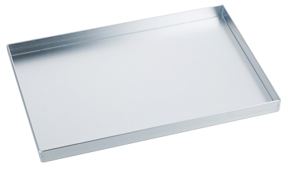 Contacto Backwaren Auslageblech Aluminium 30x20 cm, Ränder 90° mit geschlossenen Ecken