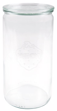 Contacto Weck Stangenglas 1590 ml mit Deckel RR100, 4er Karton