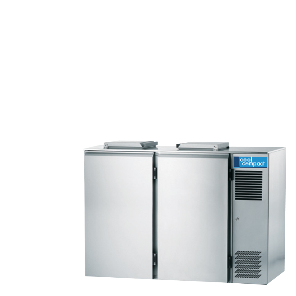 Cool Compact Abfallkühler 2 x 240 Liter EK, R290,  mit Kühlmaschine 