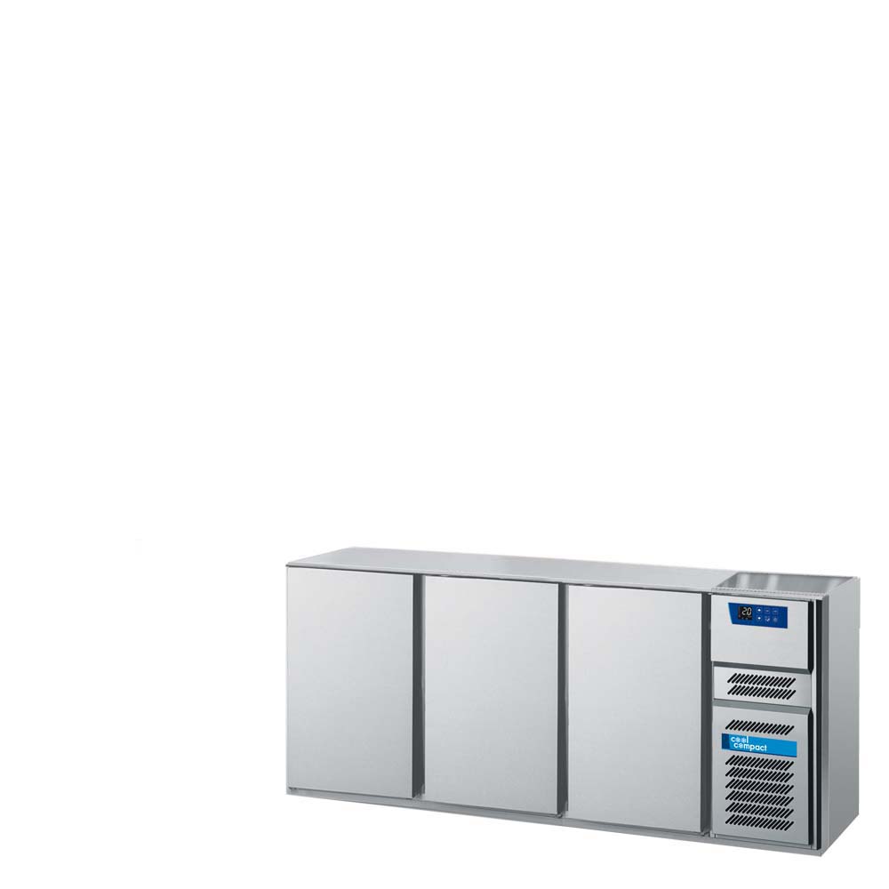 Cool Compact Kühltheke Zentralkühlung, 3-türig,  ohne Abdeckung