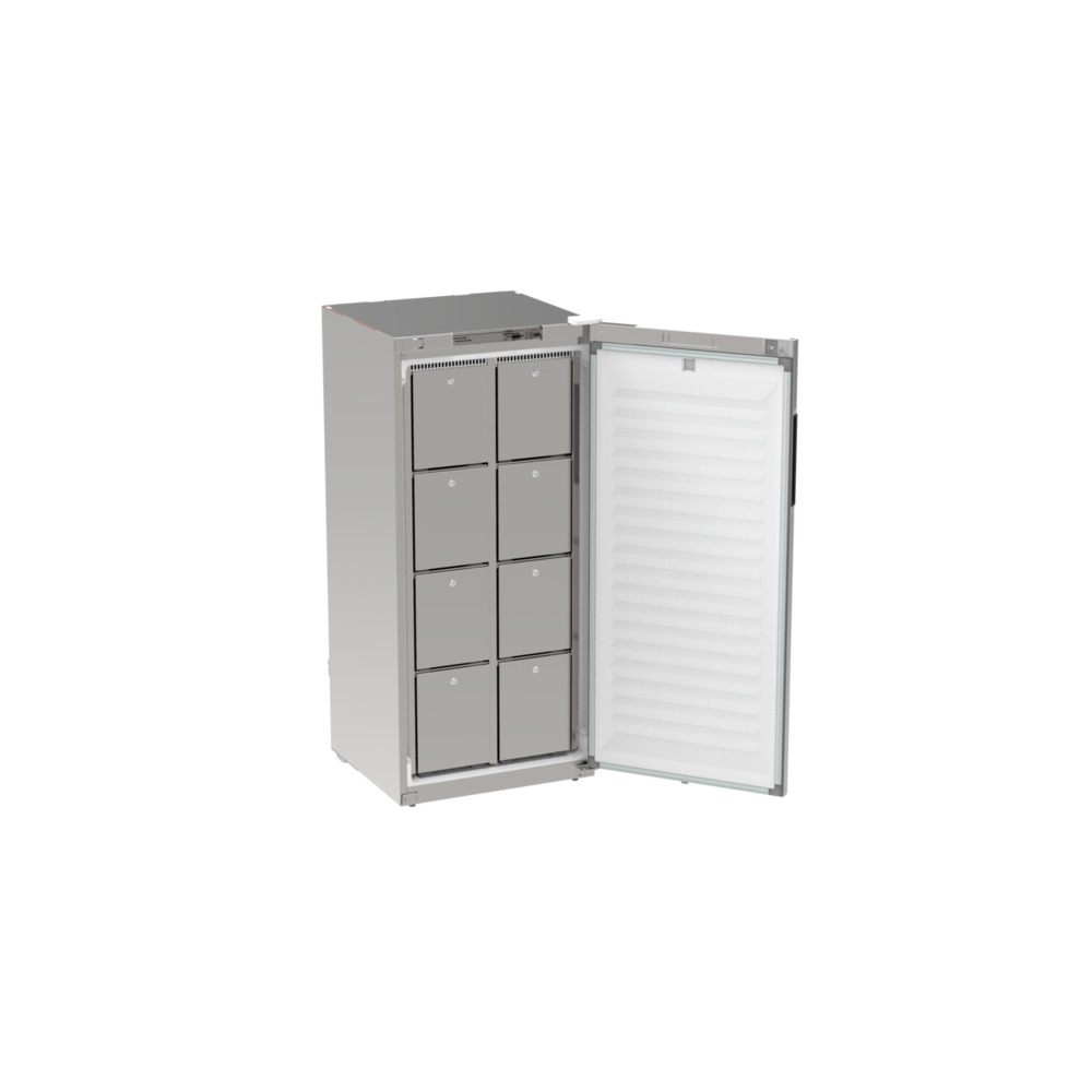 Rieber Kühlschrank Kühlschrank multipolar® 481-8 Schubladen, Türanschlag rechts, CNS