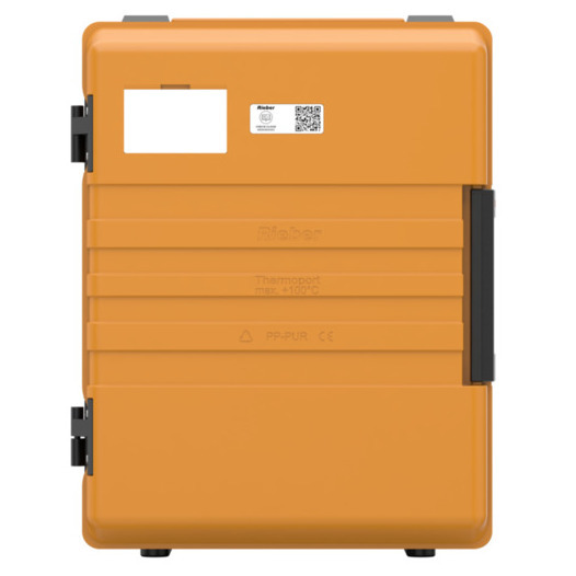 Rieber Speisentransportbox thermoport® K 1000 unbeheizt - orange, Polypropylen