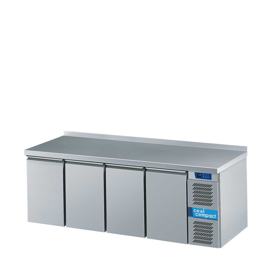Cool Compact Kühltisch 4 x GN 1/1, 4-türig, mit Kältemaschine