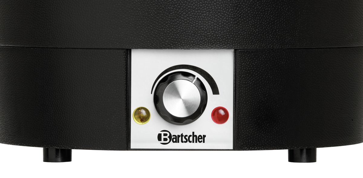 Bartscher Suppentopf 10L | Edelstahl | 450W | schwarz