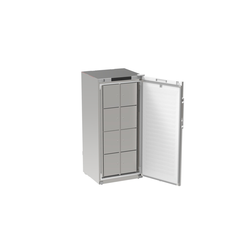 Rieber Kühlschrank Kühlschrank multipolar® 481 - 8 Fächer, Türanschlag rechts