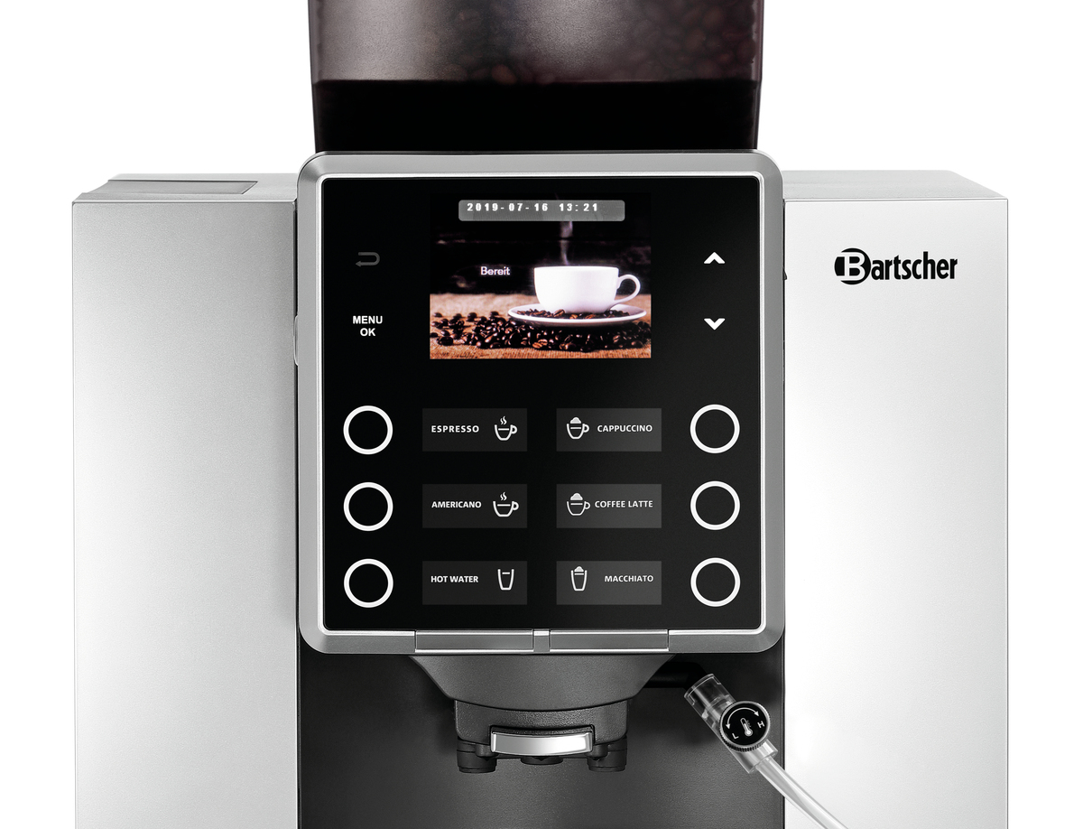 Bartscher KV1 Classic Kaffeevollautomat - 19 bar, 1000 g Bohnen