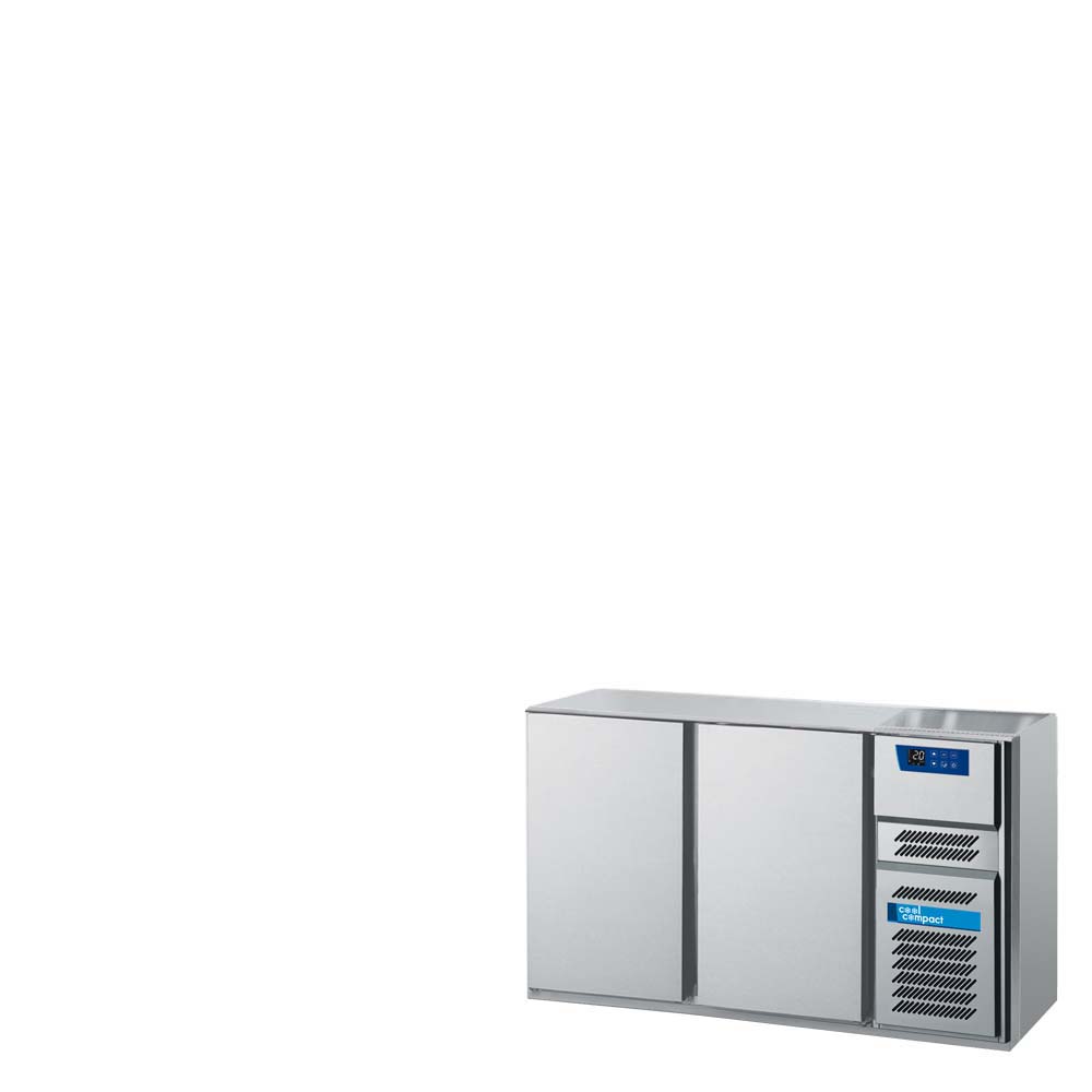 Cool Compact Kühltheke Zentralkühlung, 2-türig,  ohne Abdeckung