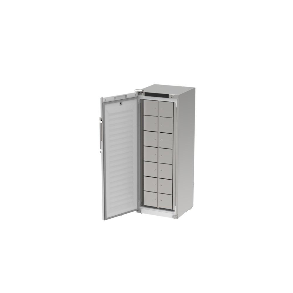 Rieber Kühlschrank Kühlschrank multipolar® 380 - 14 Fächer, Türanschlag links